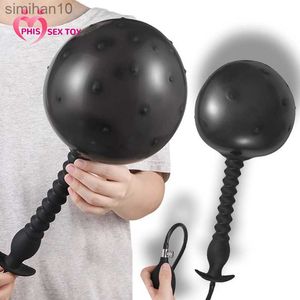 Anal Toys Iphisi Nieuwe opblaasbare anale plug seks speelgoed vrouwen mannen anale pomp plug anaal sex speelgoed bdsm anale dildo enorme anale plug anale dilatator 18+ hkd230816