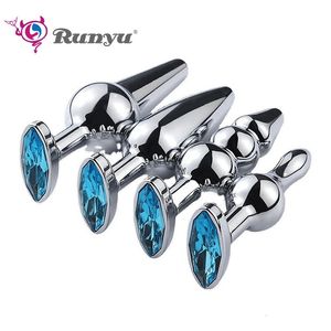 Anale Speelgoed Metalen Anale Plug Butt Stimulatie Prostaat Massager ButtPlug Speeltjes Voor Vrouwen Mannen Anale Speeltjes Dragen Erotisch Sex Product 240105