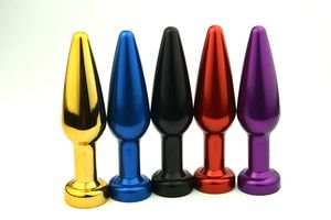 Jouets anaux bouchon en métal dispositifs de chasteté godemichet Anal jouet sexuel Plug Anal cul jouet jouets sexuels pour hommes/femmes