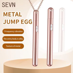 Juguetes anales Mini Bullet Vibrador para mujer Jump Egg Collar Masajeador Carga G-Spot Consolador Vibradores Estimulador de clítoris Juguetes sexuales para adultos 231130