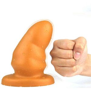 NXY Anaal Toys Nieuwe Super Zachte enorme Plug Vaginale Anus Expansie Big Butt Dilator Erotische Gay Seksspeeltjes Voor Vrouwen Mannen Producten 1125