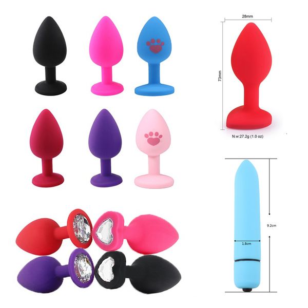 Anal toys plug butter sex jouet for women hommes softs silicone massager massager adulte gay products shop siswet couple 230811