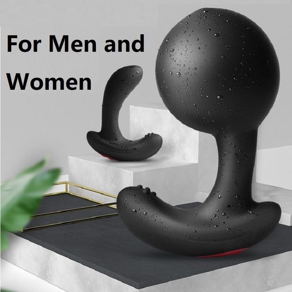 Anal Toys Télécommande Gonflable Vibrant Anal Dildo Hip Plug Prostate Masseur Anus Vaginal Diffuseur pour Jeux de Sexe Unisexe 230724