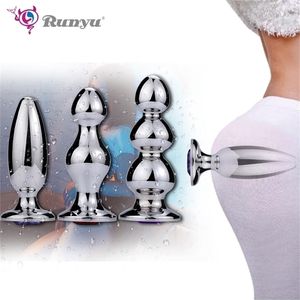 Anale speelgoed runyu volwassen grote geslacht enorme maat buttplugs prostaatmassage voor mannen vrouwelijke anus expansie stimulator grote kralen 220922