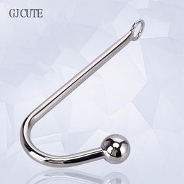 Jouets anaux Crochet anal en acier inoxydable Petite tête de boule moyenne grande pour choisir Butt Plug Dilatateur Métal Prostate Masseur Sex Toy Pour Homme 230508