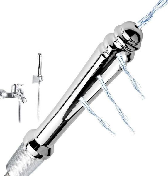 Jouets anaux, nettoyeur de dilatateur métallique en acier inoxydable, robinets de Bidet, robinet de pomme de douche à lavement précipité pour le nettoyage des buplugs Tap6046509