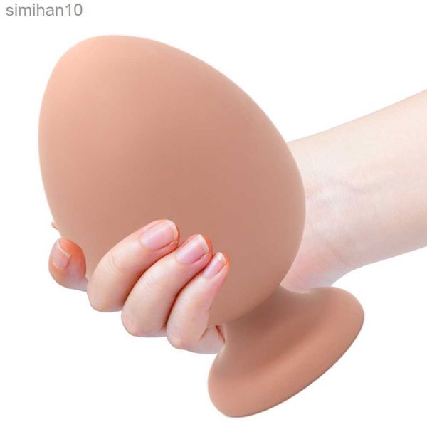 Juguetes anales súper gruesos juguetes anales anal cuentas anal suave con una taza de succión fuerte de productos para adultos TOYO TOYS ADULT SEX Toys para mujer HKD230816