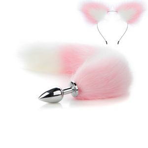 Anale speelgoed staartoren anale seksspeelgoed staart sexy accessoires volwassen speelgoed buttplug voor vrouwen 230508