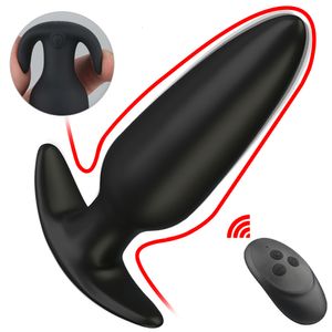 Jouets anaux vibrateur sans fil pour femmes hommes godemichet Anal masseur de Prostate télécommande produits intimes sexe adultes Gay 230113