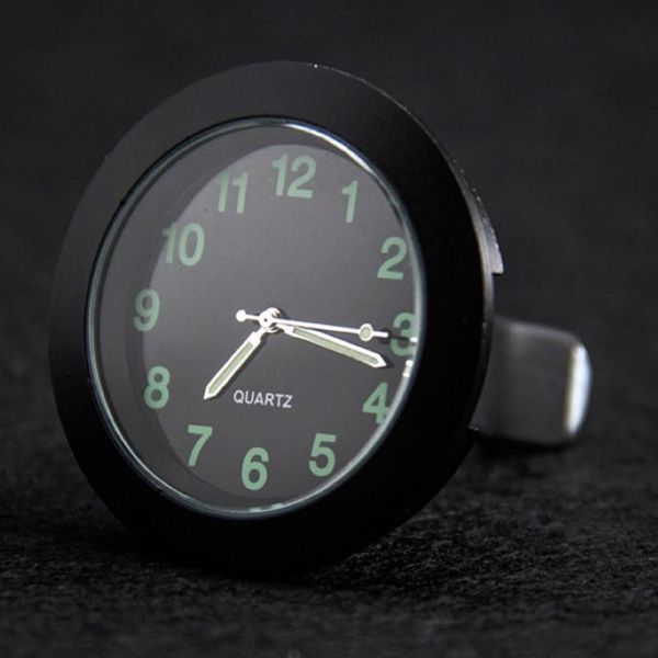 Horloge analogique de voiture, montre de tableau de bord, Clip de ventilation à coller, Quartz Durable235M