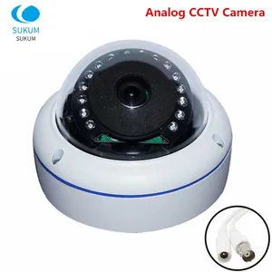 Analoge CCTV-camera 180 graden 360 lens 1080P MINI Surveillance Dome Nachtzicht met OSD-menu