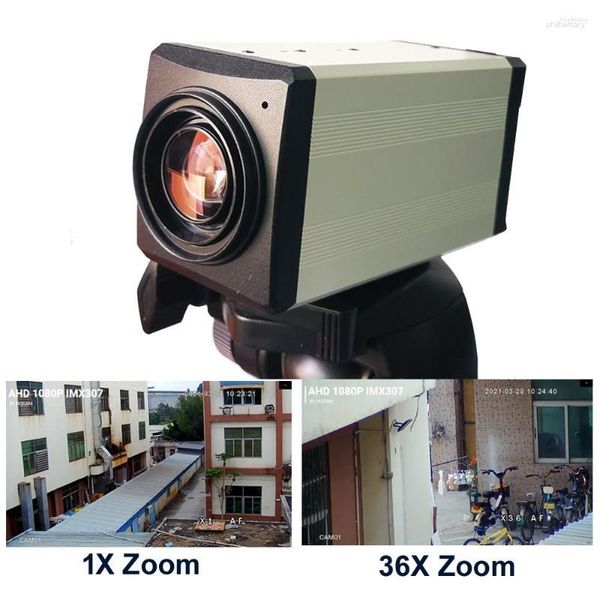 Segnale analogico CVBS 36X 50x Zoom ottico Auto Focus CCTV Box Camera Ahd Utilizzato da investigatori privati per il follow-up delle indagini