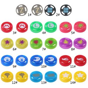 Silicone Analog Thumbstick Cover Joystick Cap Caps pour Nintend Switch NS Joy-Con Controller Thumb Grip Grips Haute Qualité FAST SHIP