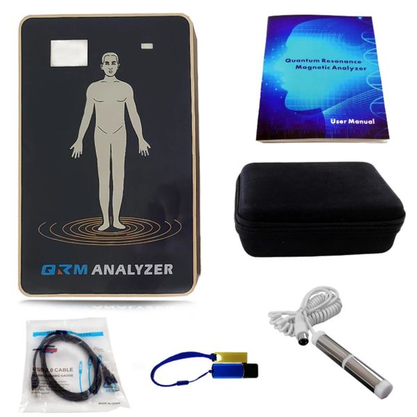 Analizador 2023 de última generación, analizador cuántico corporal para la salud, conjunto de comprobación, analizador magnético de resonancia cuántica 8G, táctil manual