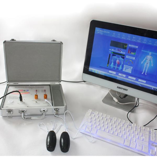 Analyseur 2023 nouvel analyseur corporel analyseur de santé magnétique à résonance quantique avec thérapie plusieurs langues mise à jour Machine de Scanner corporel