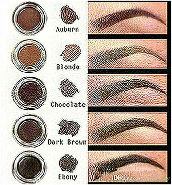 Anastasia beverly hills dipbrow Pomada Marrón Medio Maquillaje Resistente Al Agua Ceja 4g Rubio/Chocolabrow 4g Rubio Chocolate Marrón Oscuro Ébano b316