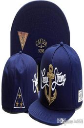 Anchor Crewe Stong Casquettes de baseball réglables hommes gorras os Hip Hop hommes femmes sport Bboy Snapback Hats8263763