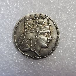 Oude Griekse munten kopiëren verzilverde metalen ambachten speciale geschenken type2222