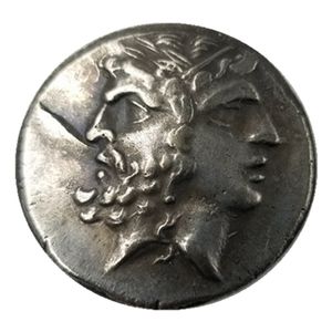 Oude Griekse munten kopi￫ren verzilverde metalen ambachten speciale geschenken type3392