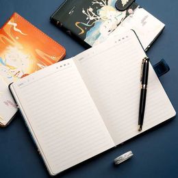 Oude stijl dik magnetische clasp Hand Ledger Leuke Koreaanse versie van het Deer Account A5 Notebook Notebook Diary Book Nieuw