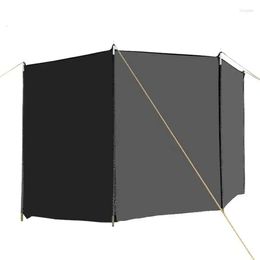et 2024 abris de poêle tentes pare-brise oxford vent avec sac à cordon de parts de soleil camping brise-vent de vent de vent pour pause bouclier