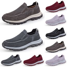 et les personnes âgées du Spring Men de Spring Summer One Stem Soft Sole Casual Women's Walking Chaussures 39-44 3 38 8