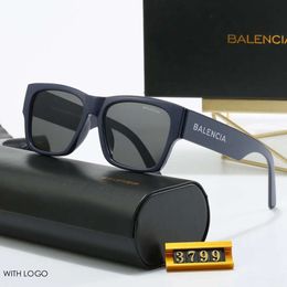 et lunettes de soleil masculines créatrices de mode Small Small Sc Cadre Ovale Prime Prime UV 400 Lunettes de soleil pour hommes