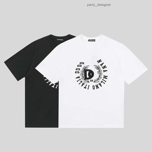 dg dolce gabbana Вы et S Mens Designer T-shirt italien Milan Fashion Imprime T-shirt Summer Black White Hip Hop Streetwear 100% Cotton Tize Plus taille 05772 FX30 RCQL