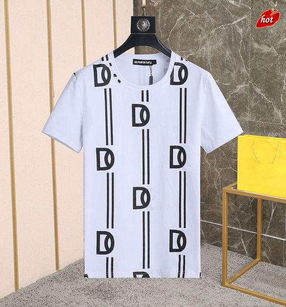 dg dolce gabbana Вы et S Mens Designer T-shirt italien Milan Fashion Alllover Striped Print Tshirt Summer Black White Hip Hop Streetwear 100 Coton Tops 1 Esla Qeeo