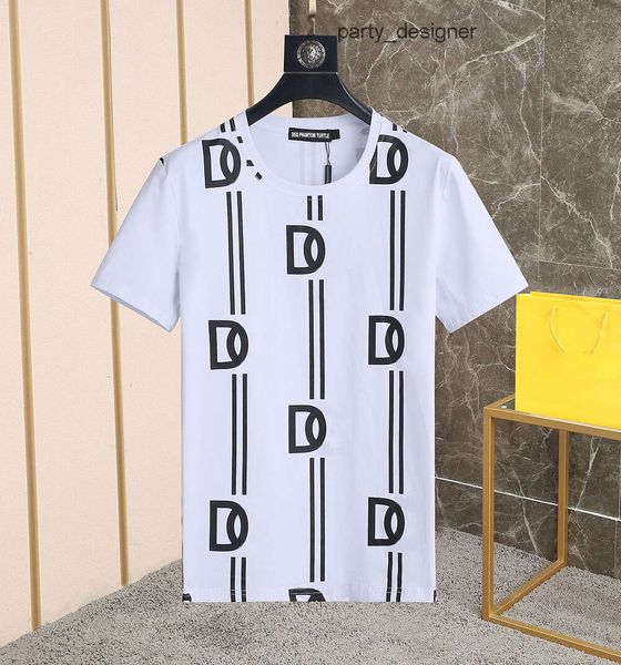 dg dolce gabbana Вы et S Mens Designer T-shirt italien Milan Fashion allover Striped Print Tshirt Summer Black White Hip Hop Streetwear 100 Coton Tops 1 ESLA 6AXG