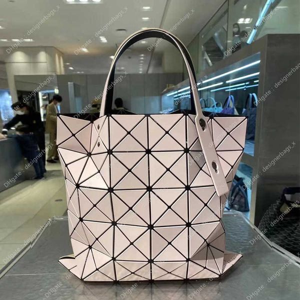 Et sac de lingge de Corée du Sud Sac à six cellules glombes givré pliant pliant des femmes à une épaule pour Japan Life Designer Sac à main de haute qualité