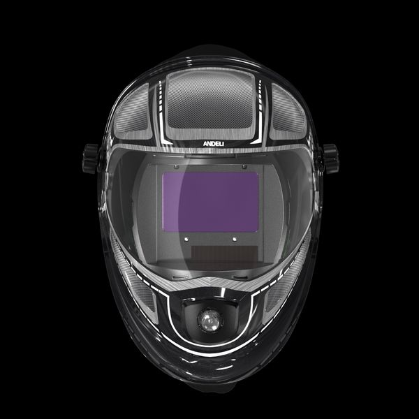 Sistema de papr de casco de casco de soldadura para el respirador automático de aire de aire alimentado por Andeli con máscara de soldadura de la industria del color verdadero