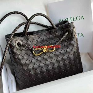 Andiamo Top Many Bag Diseñador de mujer Botteg Venetas Totes Bags China Actualmente admite la identificación de la auténtica auténtica de Australia Andiamo Deep Chocol HBHW