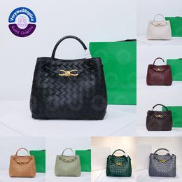 Andiamo Tote Bag Designer Luxe avondtassen TOTE Winkelen Crossbody Schouder Hobo Tassen Intreccio Lederen mode Purse Handtas VR