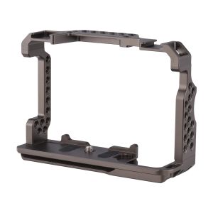Andoer Aluminium Alloy Camera Cage Video Video Remplacement de la plate-forme pour Sony A7R III / A7 II / A7III