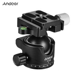 Andoer H-35 Statief Balhoofd Panorama Balhoofd Mount Adapter U-Groef Centrumontwerp met lage zwaartekracht Max.15kg33lbs Laadvermogen 240306