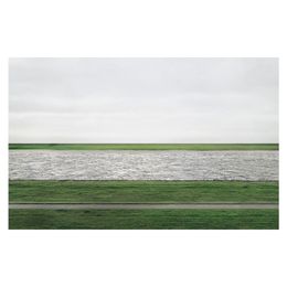 Andreas Gursky Rhein ii photographie peinture affiche impression décor à la maison encadré ou non encadré Photopaper matériel