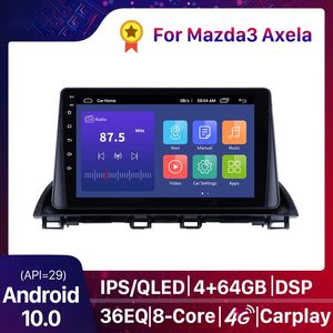 Android 10.0 2Din DSP Voiture DVD Radio Multimedia Player Video Player GPS pour Mazda 3 Axela 2013-2018 Support Carplay 4G 360 Caméra