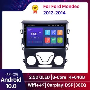 Android 10.0 Auto voiture dvd Radio multimédia lecteur vidéo pour Ford Mondeo 2012-2014 stéréo Autoradio système Intelligent Carplay Audio