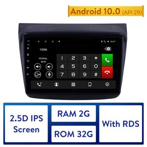 Android 10.0 Auto DVD Video Radio Multimedia Player voor Mitsubishi Pajero Sport / L200 / 2006 + TRITON / 2008 + Pajero 2010 GPS-navigatie