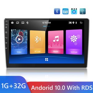 Android 10.0 GPS Navigation autoradio 2Din 10.1 ''FM RDS 1G + 32G lecteur multimédia pour universel VW Nissan Hyundai Toyota