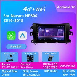 Android 10.1 Auto Video Radio Stereo 9 inch HD Touchscreen GPS Navigatie 128G voor Nissan Navara NP300 2016-2018