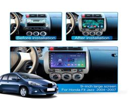 Android 10 2 Din autoradio lecteur multimédia auto stéréo GPS carte pour HONDA FIT JAZZ 200120081666744