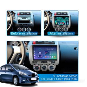 Android 10 2 Din Auto Video radio Multimedia Speler auto Stereo GPS KAART Voor HONDA FIT JAZZ 2001- 2008339W