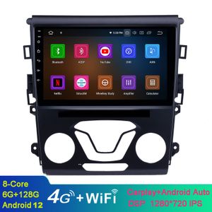 Android 9 pouces écran tactile voiture vidéo GPS stéréo pour 2012-2014 FORD MONDEO avec WIFI Bluetooth musique USB AUX prise en charge DAB SWC