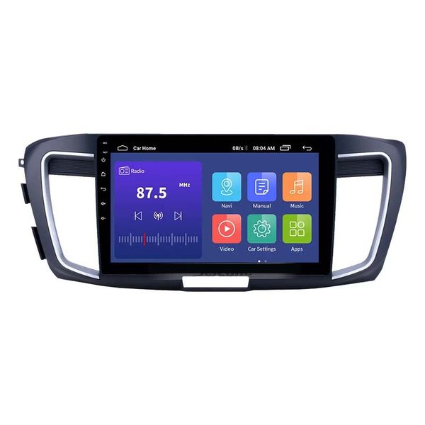 Android 10 API 29 2 + 32G Car dvd Radio Player Navegación GPS para 2013-Honda Accord 9 2.4L Versión alta Video estéreo 2 din DSP