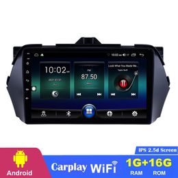 Android CAR DVD GPS 9 inch navigatiespeler voor Suzuki Alivio-2016 MirrorLink WiFi USB SD-ondersteuning SWC 1080P
