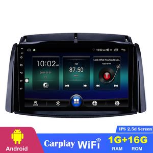 Reproductor Android Car dvd Mp5 Entretenimiento Radio Estéreo Audio Navegación GPS para 2009-2016 Renault Koleos con bt wifi