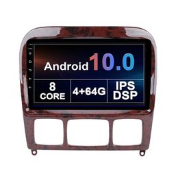 Auto DVD Video Android Player voor Benz S 1999-2007 met GPS-navigatie Audio Wifi Bluetooth CarPlay Ondersteuning Steerwielregeling