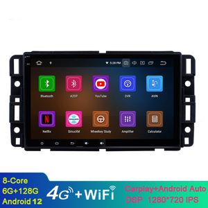 Android CAR VIDEO GPS Navigatiesysteem voor GMC Yukon 2007-2011 Radio met 8 inch HD Touchscreen Music Bluetooth WiFi